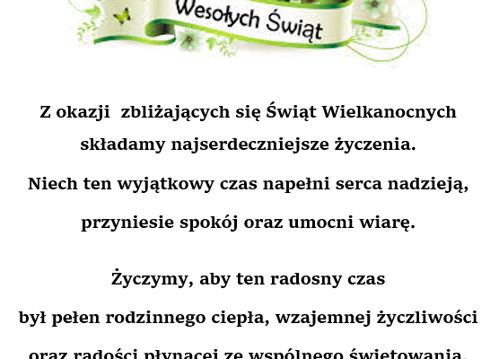 Miniaturka Życzenia Wielkanocne 2026