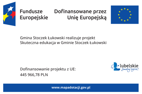 Miniaturka INFORMACJA: ZAJĘCIA Z ROBOTYKI w ramach projektu SKUTECZNA EDUKACJA W GMINIE STOCZEK ŁUKOWSKI