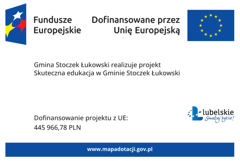 Miniaturka INFORMACJA: ZAJĘCIA Z ROBOTYKI w ramach projektu SKUTECZNA EDUKACJA W GMINIE STOCZEK ŁUKOWSKI